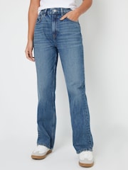Threadbare Blue Wide Straight Leg Jeans 2 Pack - Image 2 of 5