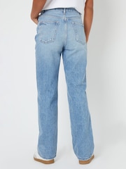 Threadbare Blue Wide Straight Leg Jeans 2 Pack - Image 3 of 5