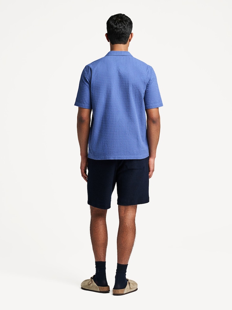 Universal Works Blue Road Regular Fit Delos Shirt - Image 2 of 7