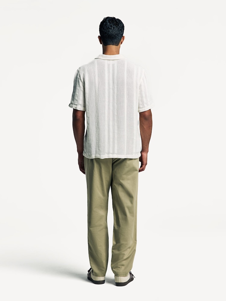 Universal Works Natural Road Regular Fit Reef Shirt - Image 2 of 7 Universal Works Natural Road Regular Fit Reef Shirt - Image 2 of 7
