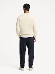 Universal Works Blue Military Chino Tropical Suiting Straight Leg Trousers - Image 2 of 8