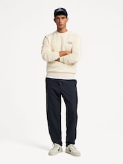 Universal Works Blue Military Chino Tropical Suiting Straight Leg Trousers - Image 5 of 8