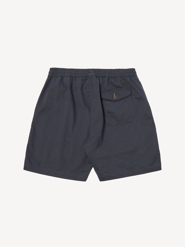 Universal Works Blue Beach Twill Shorts - Image 8 of 8