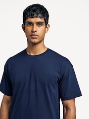 Universal Works Blue Loose T-Shirt Single Jersey - Image 5 of 8