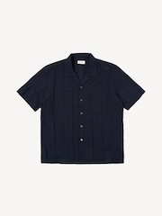 Universal Works Blue Sal Road Regualr Fit Maui Shirt - Image 5 of 6
