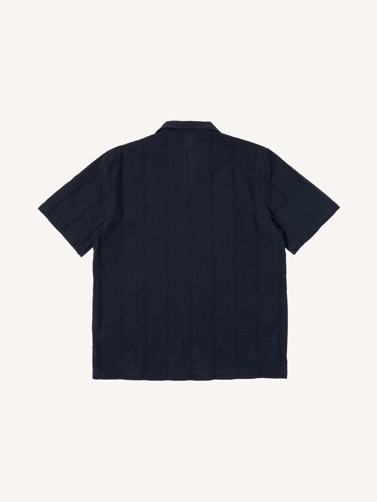 Universal Works Blue Sal Road Regualr Fit Maui Shirt - Image 6 of 6