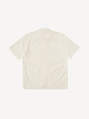 Universal Works Natural Camp Boxy Fit Ecru Gardenia Lycot Shirt - Image 7 of 7