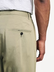 Universal Works Brown Military Chino Twill Straight Leg Trousers - Image 5 of 7