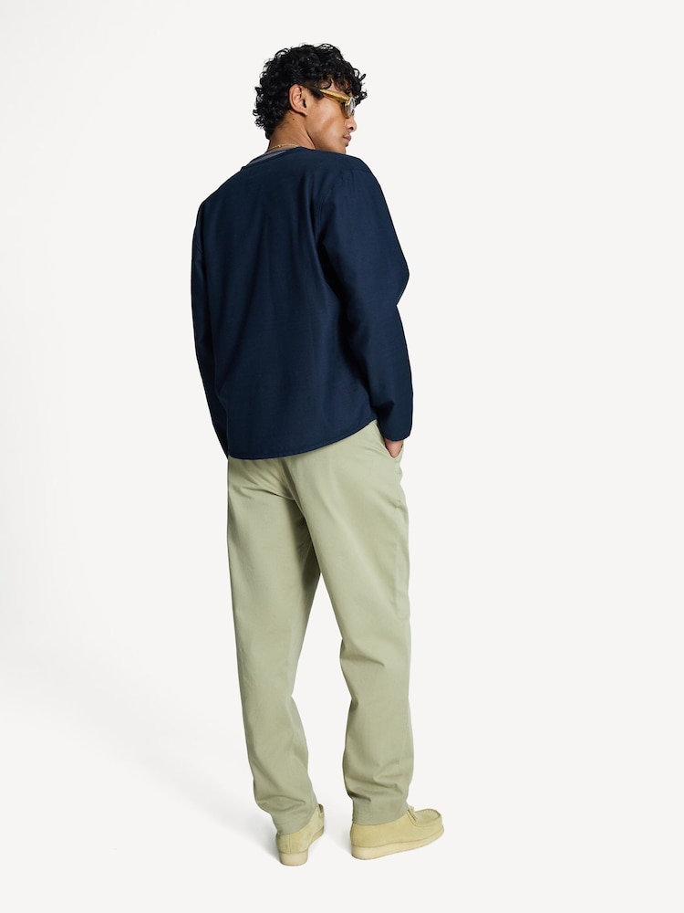 Universal Works Blue Zip Liner Slub Sateen Jacket - Image 2 of 6