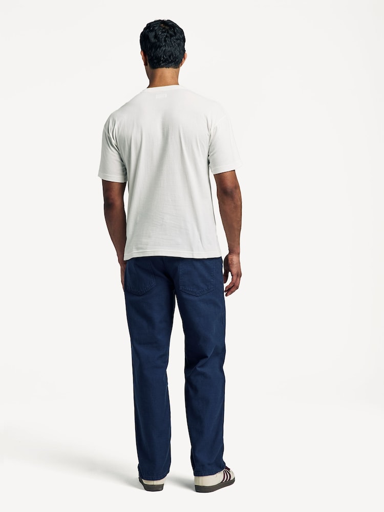 Universal Works Natural Loose T-Shirt Single Jersey - Image 2 of 7