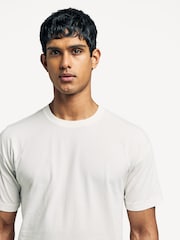 Universal Works Natural Loose T-Shirt Single Jersey - Image 4 of 7