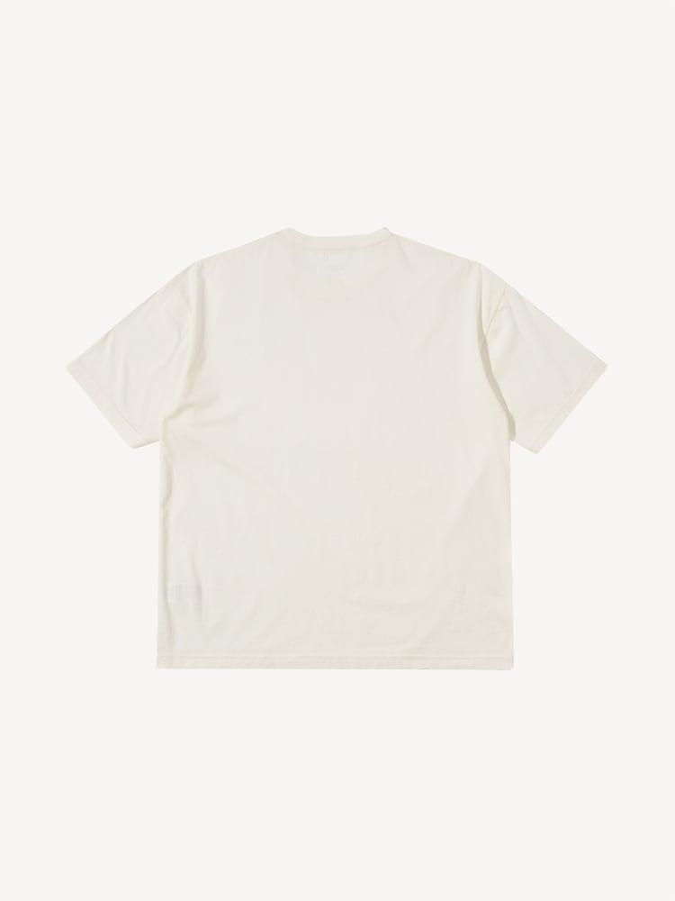 Universal Works Natural Loose T-Shirt Single Jersey - Image 7 of 7
