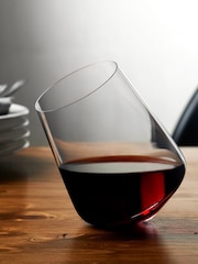 Komplet 2 očal za vino v kožni barvi - Slika 2 iz 4