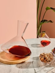 Komplet 2 očal za vino v kožni barvi - Slika 4 iz 4