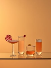 Nude Set of 2 Clear Big Top Coupe Glasses - Image 11 of 11