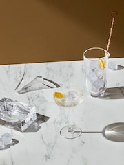Nude Clear Hepburn Mixing Glass with Metal Stirrer - Image 6 of 6