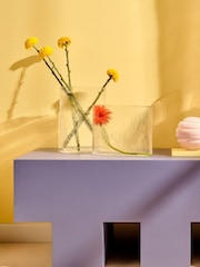 Nude Clear Mist Wide Vase - Image 2 of 3