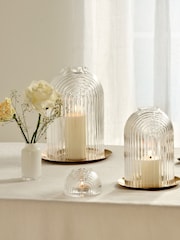 Nude Clear Ilo medium Candle Holder - Image 4 of 5