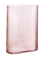 Nude Dusty Rose Mist Short Vase - Image 4 of 5