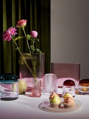 Nude Dusty Rose Mist Short Vase - Image 5 of 5
