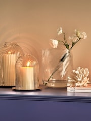 Nude Clear Ilo Small Candle Holder - Image 1 of 5