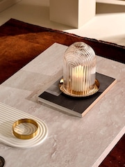 Nude Clear Ilo Small Candle Holder - Image 2 of 5