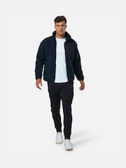 Gym + Coffee Blue Industry Fleece Jacket - Image 1 of 5