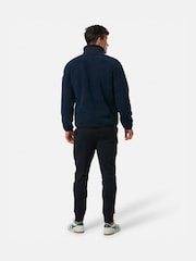Gym + Coffee Blue Industry Fleece Jacket - Image 2 of 5