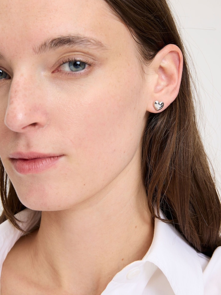 Kate Spade Silver Tone Stud Earrings - Image 4 of 4 Kate Spade Silver Tone Stud Earrings - Image 4 of 4