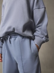 Blue Wide Leg Joggers (3-16yrs) - Image 5 of 9