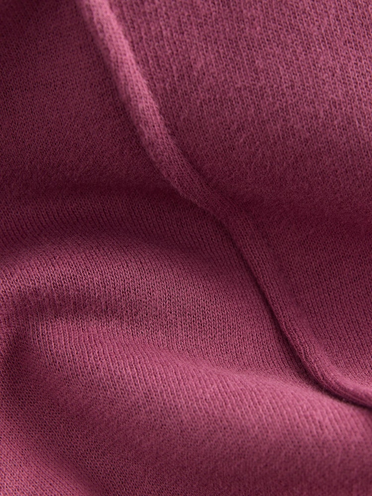 Burgandy Red Side Stripe Wide Leg Joggers (3-16yrs) - Image 8 of 8
