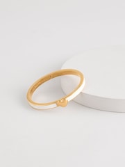 Kate Spade Silver Tone Enamel Bangle - Image 1 of 3