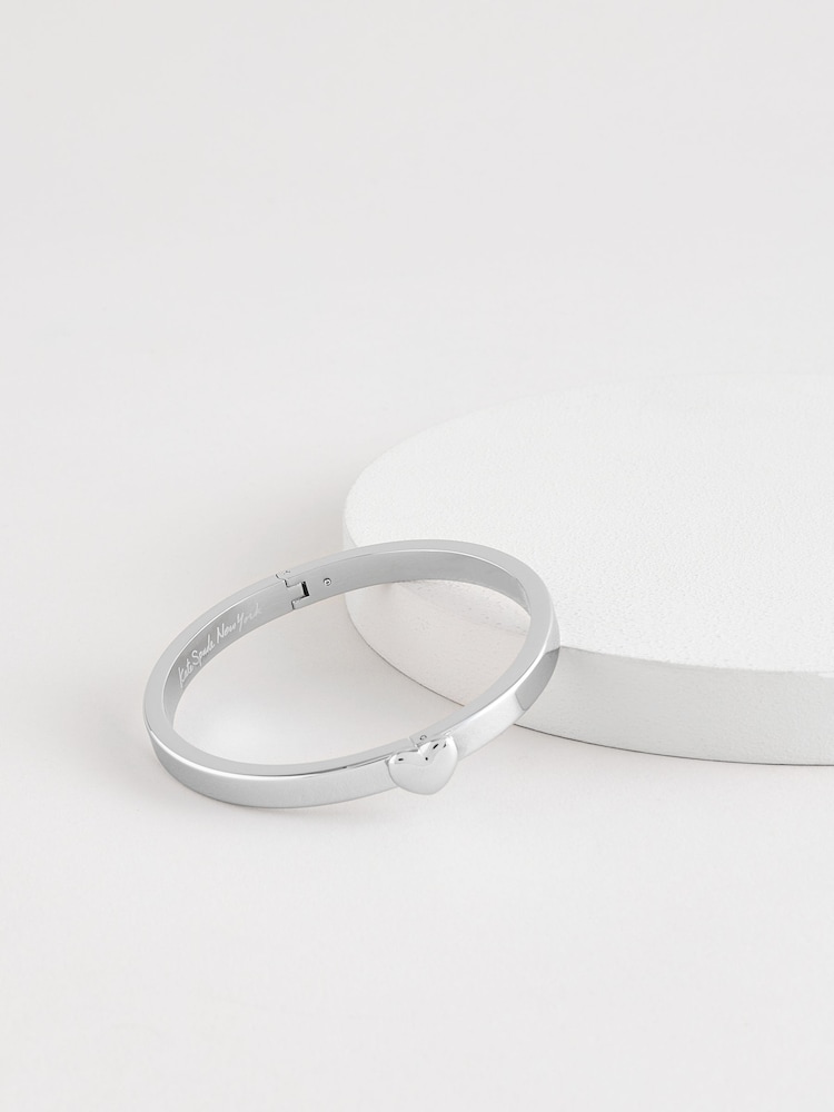 Kate Spade Silver Tone Metal Bangle - Image 1 of 3 Kate Spade Silver Tone Metal Bangle - Image 1 of 3