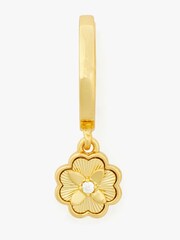 Kate Spade Gold Tone Huggies Earrings - Image 2 of 5