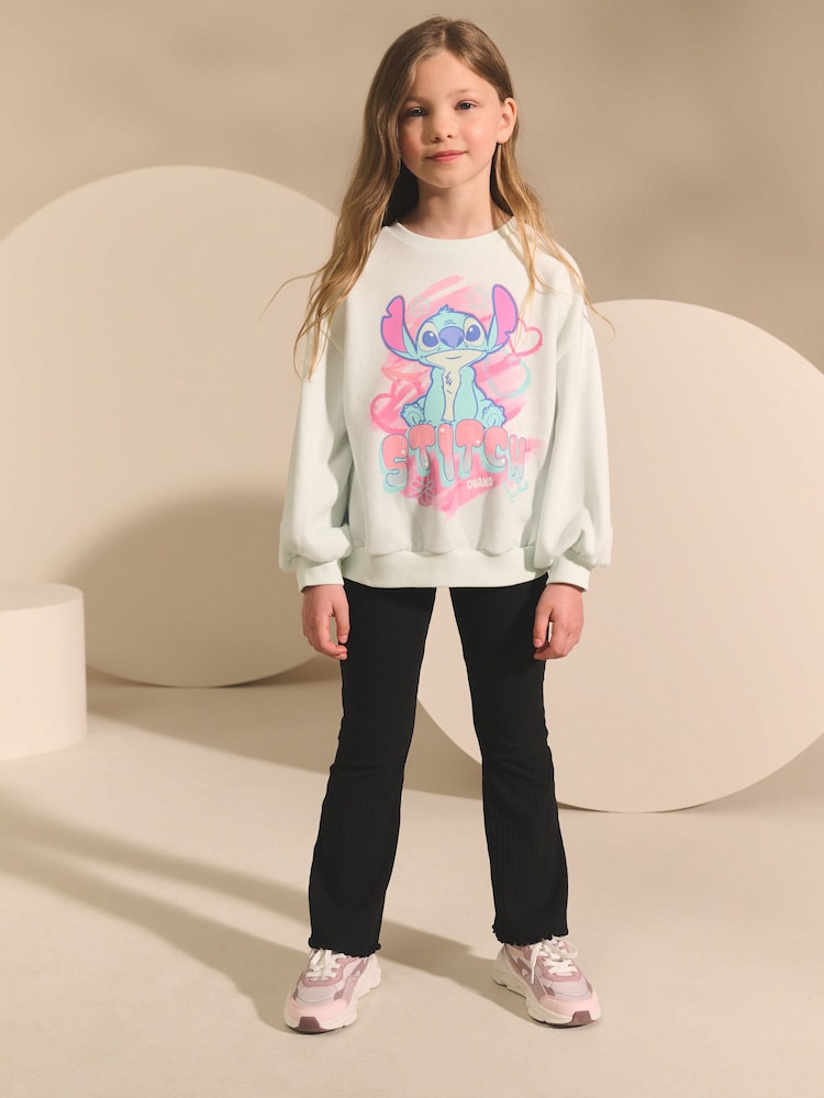 Light Blue Lilo & Stitch Sweatshirt (3-16yrs) - Image 2 of 4