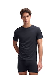 Under Armour Black Performance Cotton Under T-Shirts 2 Pack - Image 3 of 5