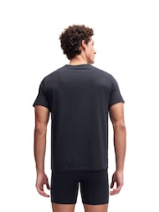 Under Armour Black Performance Cotton Under T-Shirts 2 Pack - Image 4 of 5
