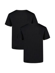 Under Armour Black Performance Cotton Under T-Shirts 2 Pack - Image 5 of 5