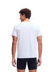 Under Armour White Performance Cotton Under T-Shirts 2 Pack - Image 4 of 5