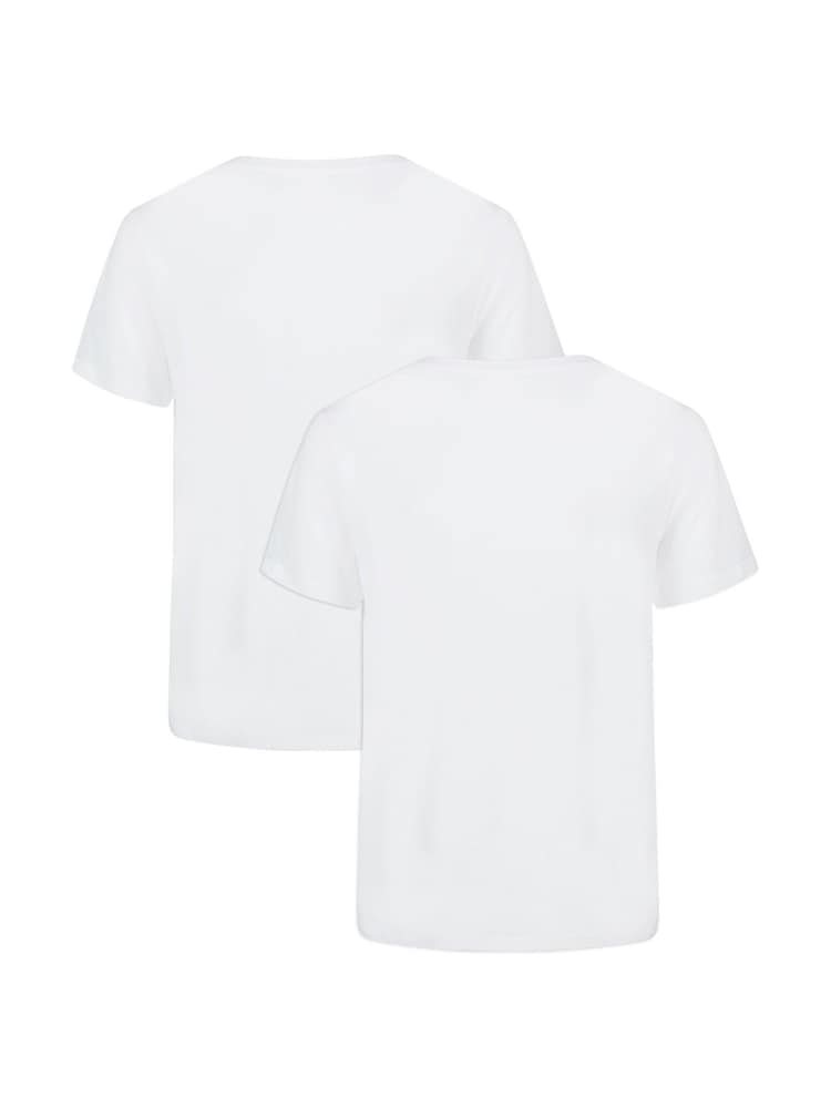 Under Armour White Performance Cotton Under T-Shirts 2 Pack - Image 5 of 5 Under Armour White Performance Cotton Under T-Shirts 2 Pack - Image 5 of 5