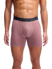 rožnata - Under Armour 100% Cotton Performance Tech 6v boksarice 3 Paket - Slika 2 iz 4