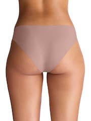 Under Armour Pink No Show Pure Stretch Bikinis 3 Pack - Image 5 of 5