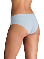 Under Armour Blue No Show Pure Stretch Hipster Printed Knickers 3 Pack - Image 4 of 5
