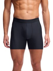 Under Armour Black Performance Tech Mesh Solid 6 inch Boxers 3 Pack - Image 2 of 5