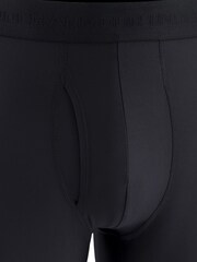 Under Armour Black Performance Tech Mesh Solid 6 inch Boxers 3 Pack - Image 5 of 5