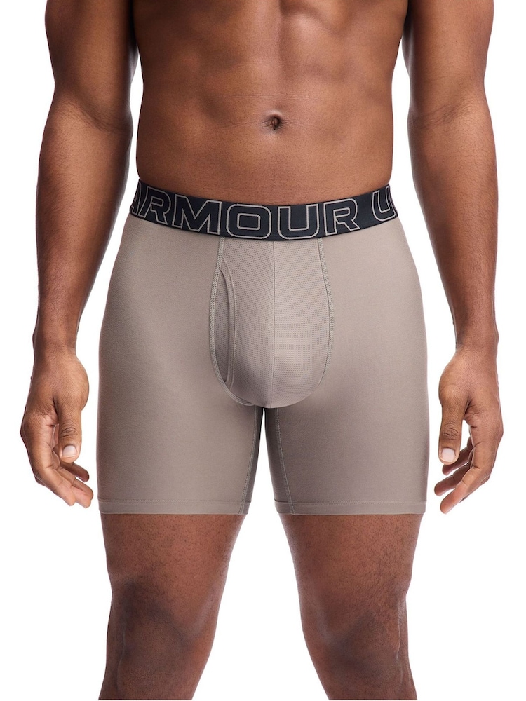 Under Armour Red Tech Solid Briefs 3 Pack - Image 2 of 5