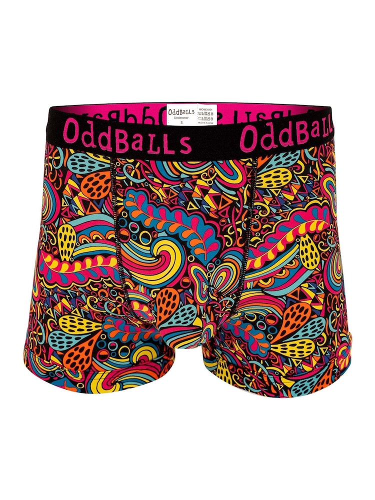 OddBalls Brown Enchanted Mens Boxer Shorts - Image 1 of 4