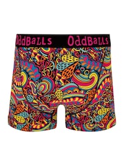 OddBalls Brown Enchanted Mens Boxer Shorts - Image 2 of 4