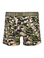 OddBalls Khaki Mens Space Balls Boxer Shorts - Image 3 of 5