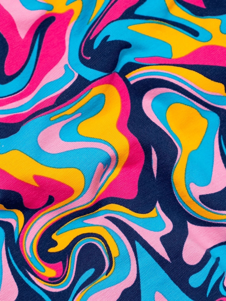 OddBalls Pink Mens Ripple Boxer Shorts - Image 4 of 4